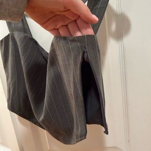 Tiger Mist Striped Crop Top